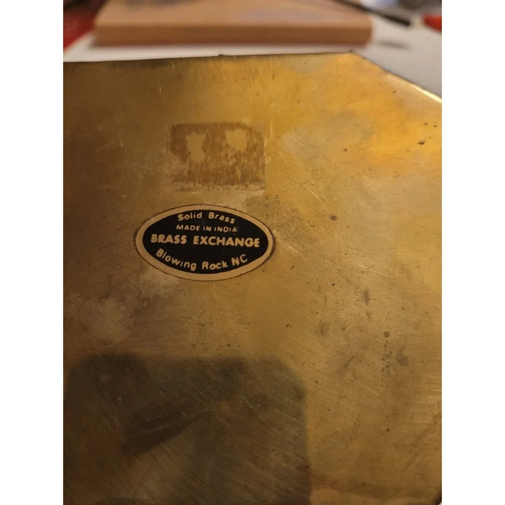 N/A brass octagon